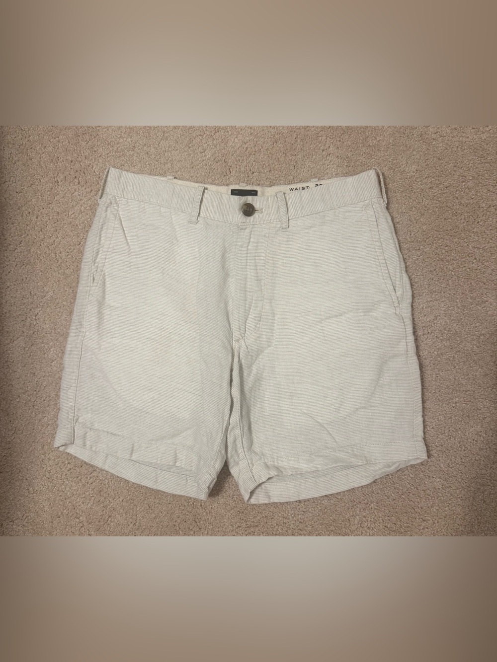 J.Crew Women’s 100% Linen Shorts Size 28 – 7” Inseam